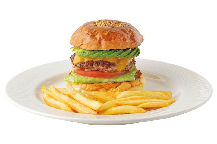 AVOCADO CHEESE BURGER