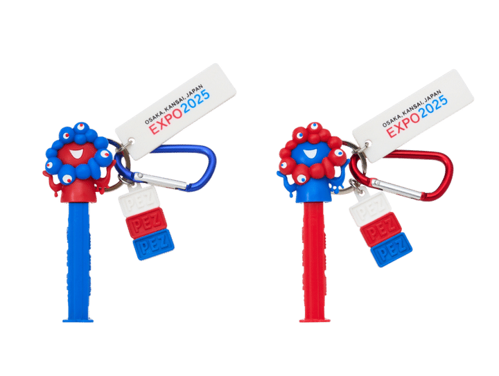 ミャクミャクをモチーフにしたPEZディスペンサー