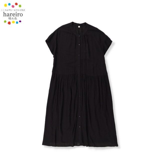 しまむらのレーヨンクレープワンピース