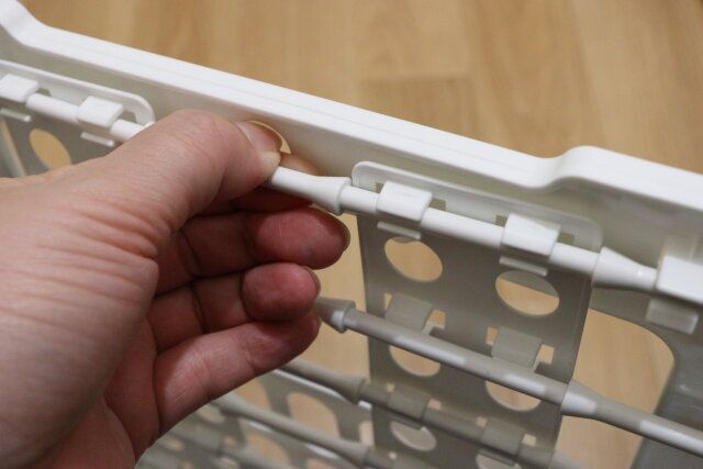 折り畳み式ランドリーバスケット 構造