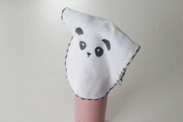 ダイソー カブセルハンカチ パンダ