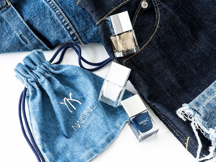 デニム コレクション ネイルポリッシュ ミニセット 5ml × 3色 ￥4,800（6月25日より限定発売）