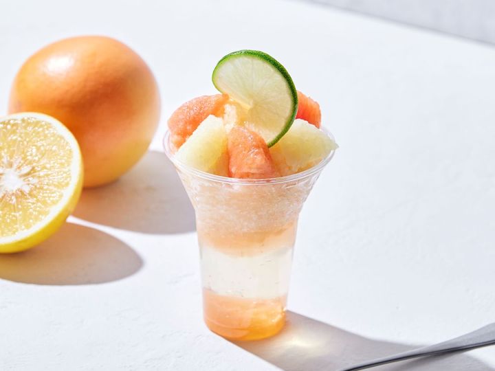 「グラニータ グレープフルーツ」1178円(持ち帰り) 、1200円(店内利用) 