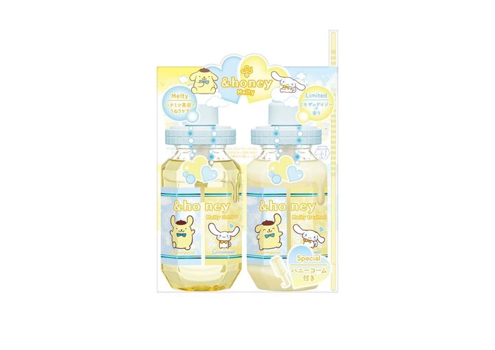 アンドハニー メルティ／シナモロール・ポムポムプリン 限定デザイン