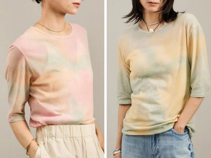 画像: 「シアータイダイTシャツ」各￥15,400※2025年6月末発売予定 出典：サロン アダム エ ロペ