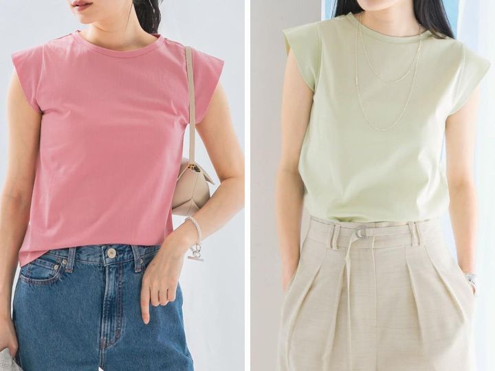 画像: 「クールタッチスーピマコットンフレンチTシャツ」各￥6,600 出典：アーバンリサーチ ロッソ