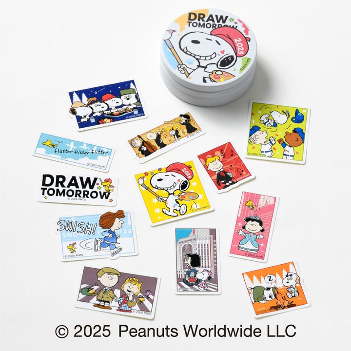 【銀座三越限定】缶入りミニステッカー