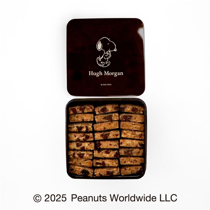 【銀座三越限定】＜Hugh Morgan＞チョコチップクッキー スヌーピー缶