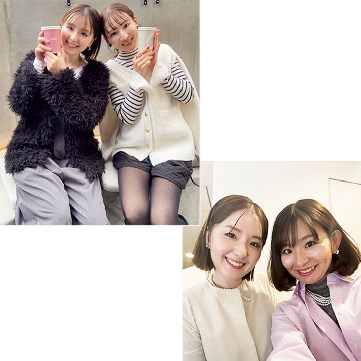 クラウドチームVERYで出会ったママ友との記念写真