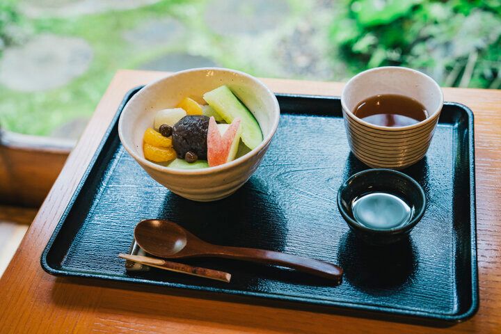 まるで一枚の絵画のような庭園を眺めながらカフェ時間を♪自由が丘の古民家カフェ｢古桑庵｣