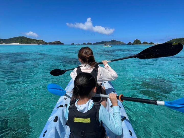 沖縄 座間味島 カヤックツアー