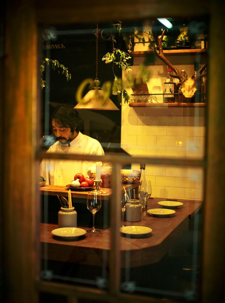 学芸大学『GASTRONOMIA』の内観