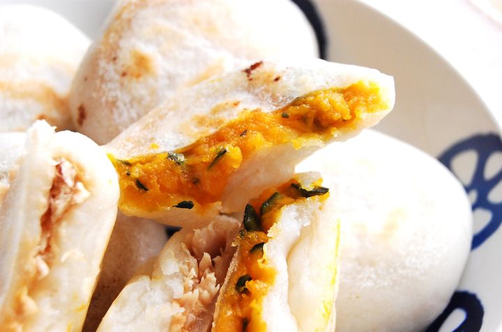 かぼちゃ餡おやき