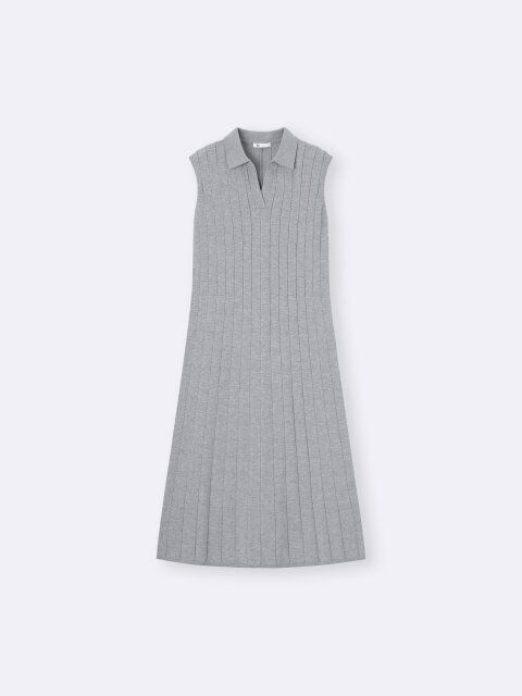 2025guスキッパーポロワンピース