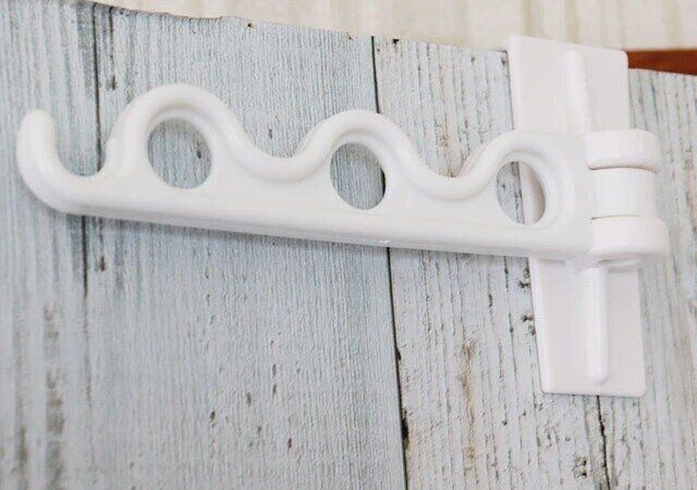 ダイソーのドア・タンス・引き出しde室内干し3