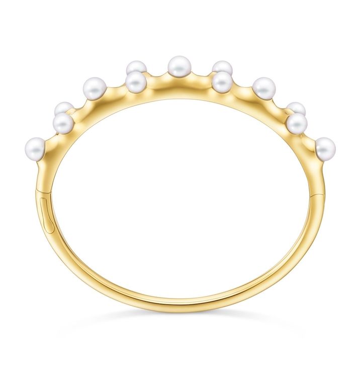 「アンドロジナス」ブレスレット（YG×あこや真珠）￥2,695,000