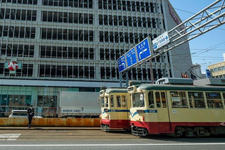 高知市を走る現在の路面電車
