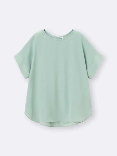 2025gu990円ドレープTブラウス