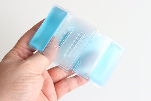 手首用クールバンド 形状