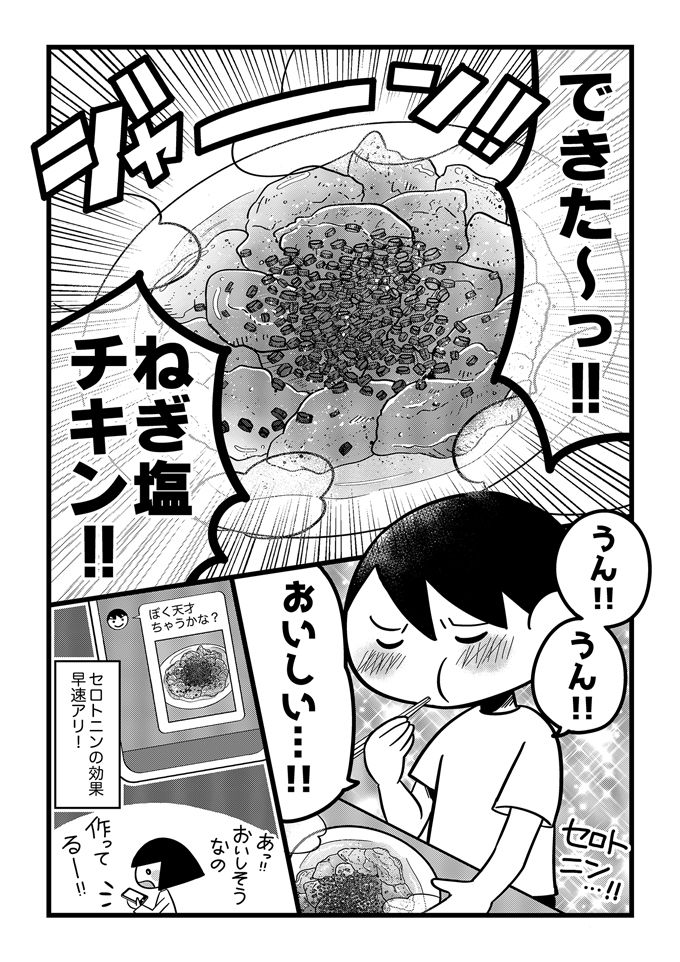 幸せホルモンごはん⁉不登校息子の昼夜逆転には鶏肉が効く‼【不登校息子のおひるごはん20】の画像4