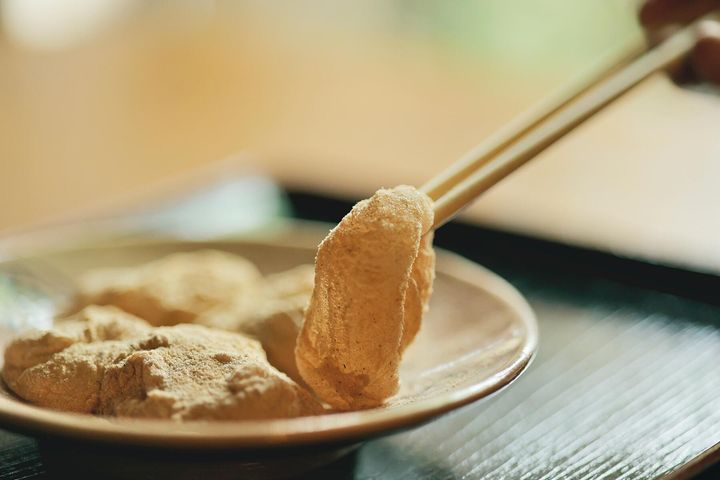 蕎麦わらびもち