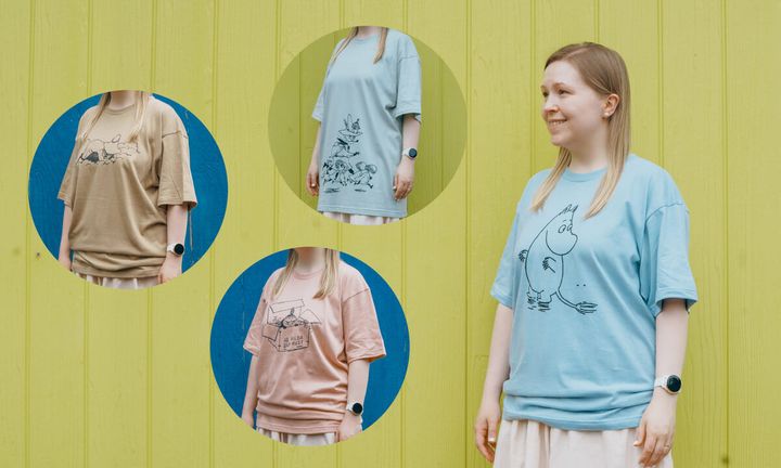 ムーミンバレーパーク限定＠ムーミンバレーパーク プリントTシャツ」