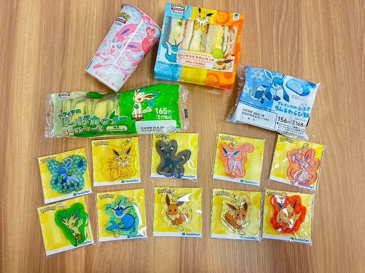 コラボレーションしたオリジナル商品（C） 2024 Pokemon． （C） 1995-2024 Nintendo ／ Creatures Inc． ／ GAME FREAK inc．（C） 2024 DeNA Co．, Ltd．