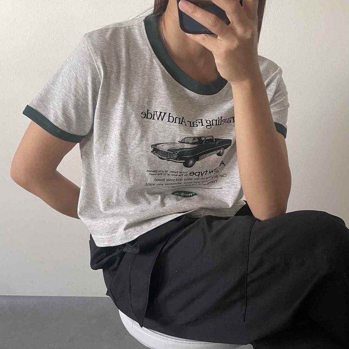 画像3: レトロなリンガーT