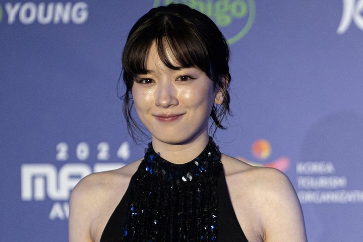 永野芽郁さん（2024年11月23日、AFP＝時事）