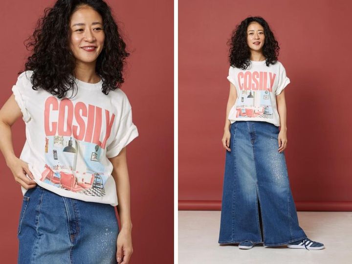 画像: 「ヴィンテージライク フォト プリントTシャツ」￥6,996 出典：フリーダ