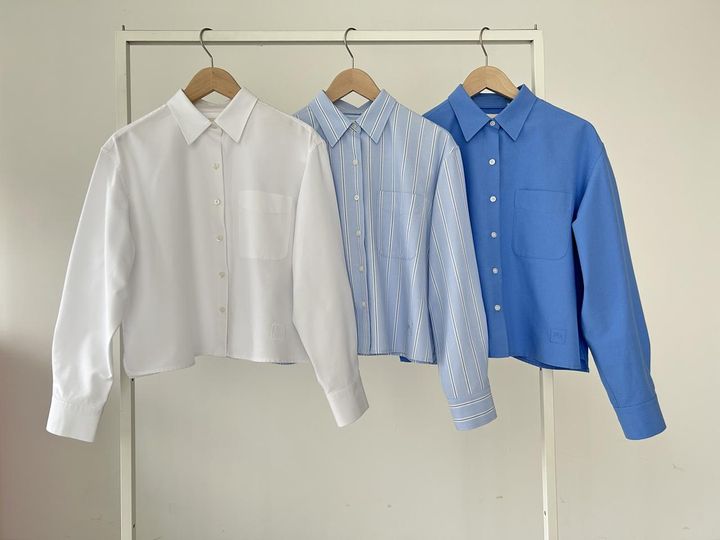 画像: 【ユニクロ アンド ジェイ ダブリュー アンダーソン】オックスフォードシャツ各¥2,990 www.uniqlo.com