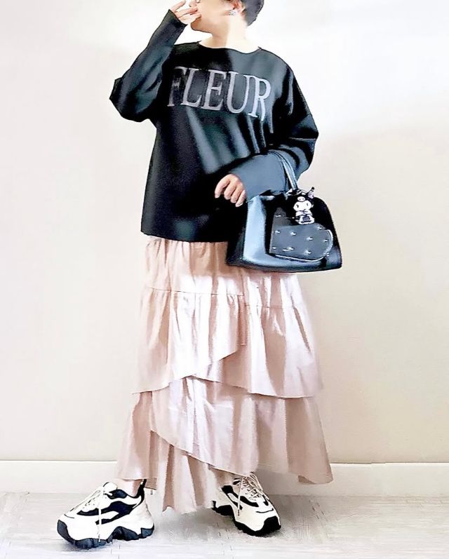 フリルスカート