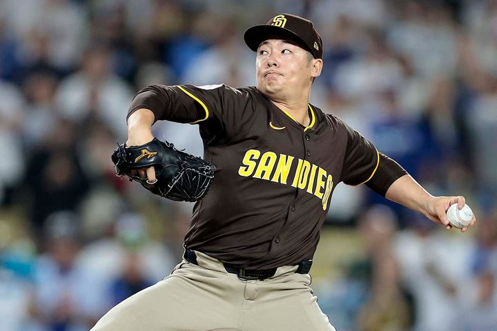 パドレス・松井裕樹（C）Getty Images