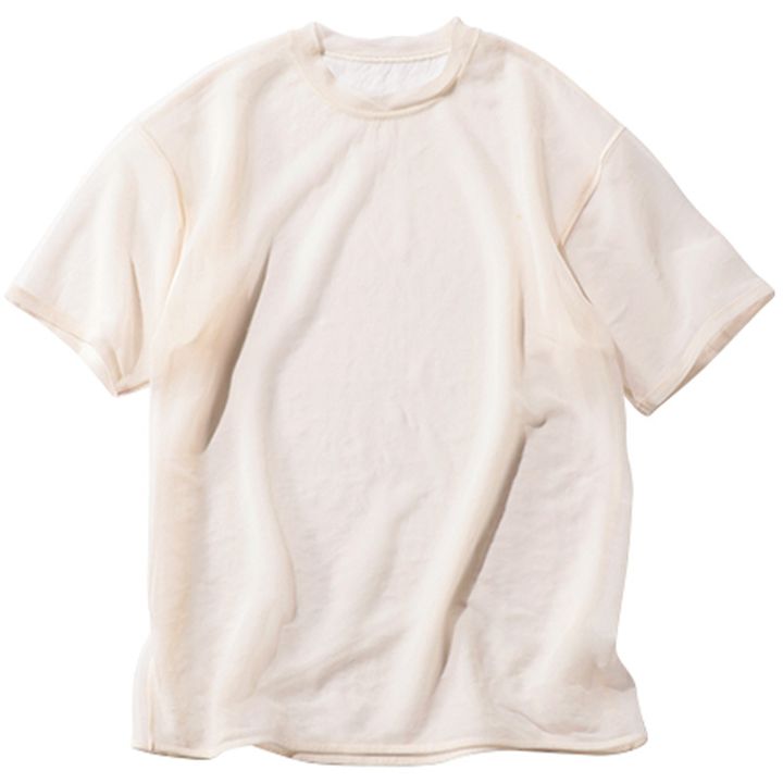 トゥデイフルのシアーTシャツ