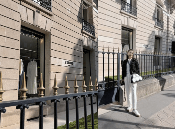 パリのセリーヌのお店