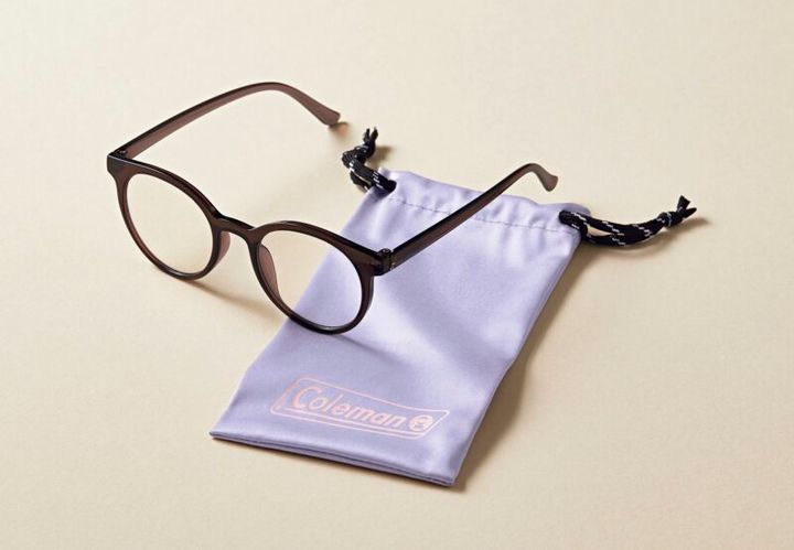 メガネ拭きにもなる眼鏡ケースつき