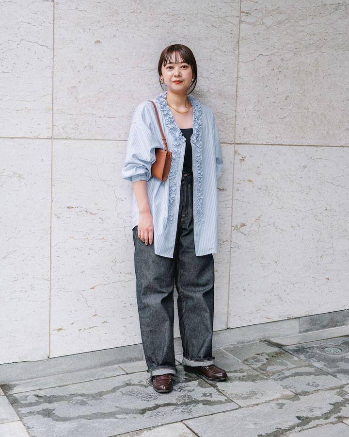 相性抜群な“甘トップス×デニム”のお手本コーデ 5選。甘辛MIX上手になろう！【TOKYO SNAP】