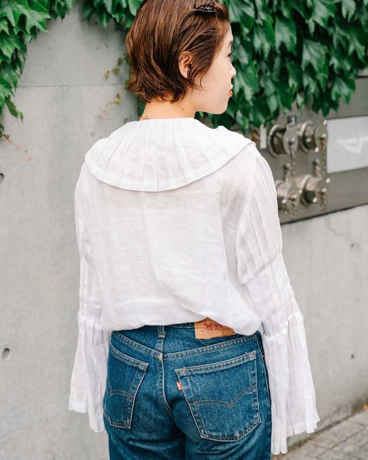 相性抜群な“甘トップス×デニム”のお手本コーデ 5選。甘辛MIX上手になろう！【TOKYO SNAP】