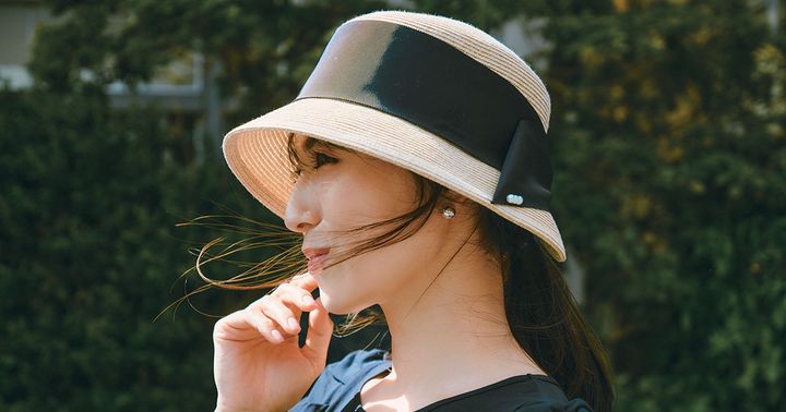 キレイめバケットハット, ストローハット