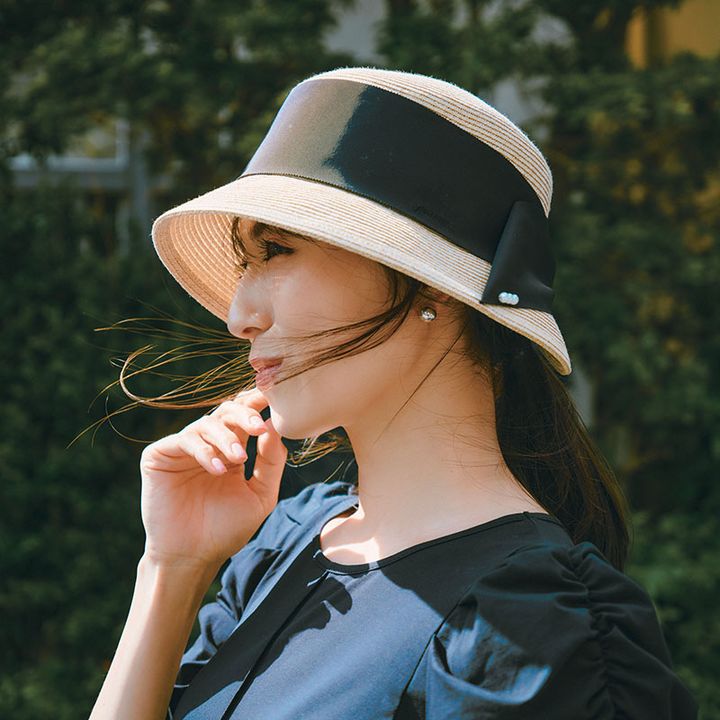 キレイめバケットハット, ストローハット