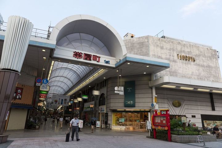 高知県の帯山町商店街