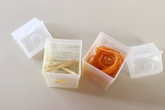 ダイソーのぐにゅぐにゅジェル（カカオフレンズ、牛乳パック）6