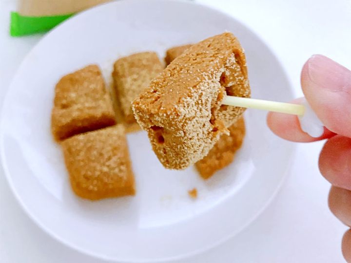 生きな粉の断面