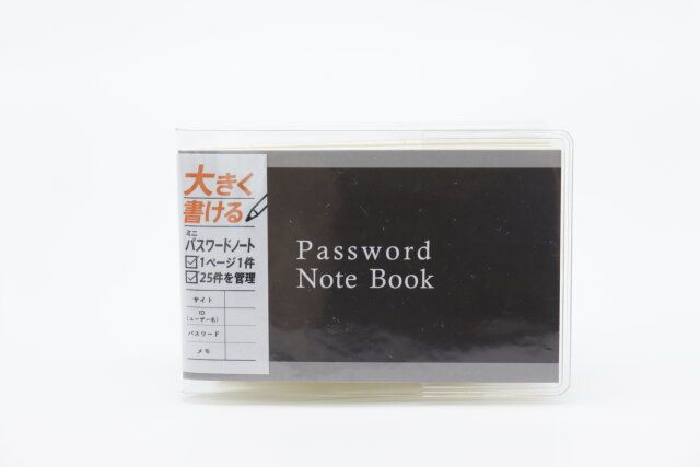 セリアのミニパスワードノート