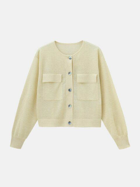 PLSTのシアーカーディガン