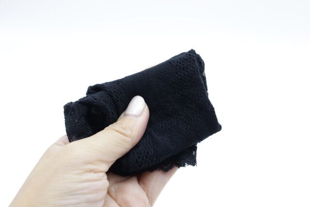 ダイソー サンダルソックス（ラッセル、トップレース、花柄） 持ち運び