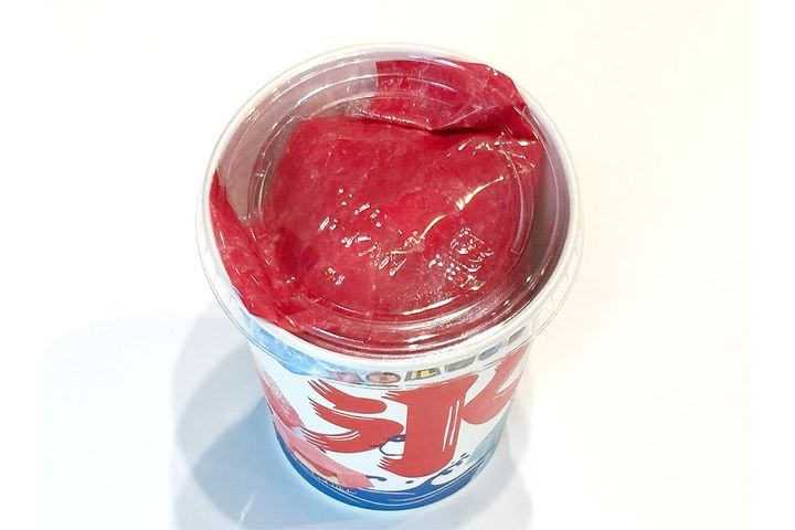 「かき氷カップ」内袋のパッケージも氷デザイン！