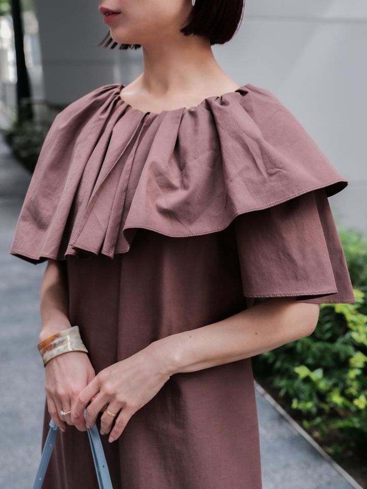 画像: 360°映えるワンピース