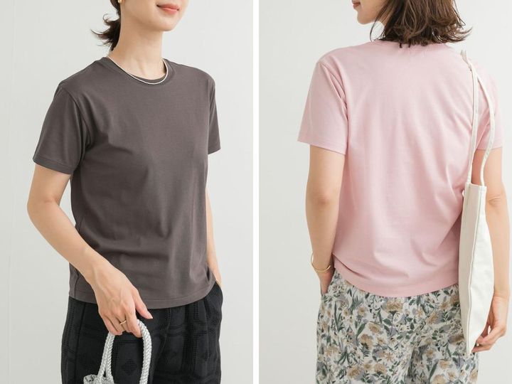 画像: 「『UR TECH』汗染み防止ベーシックTシャツ」各￥4,400 出典：アーバンリサーチ ドアーズ