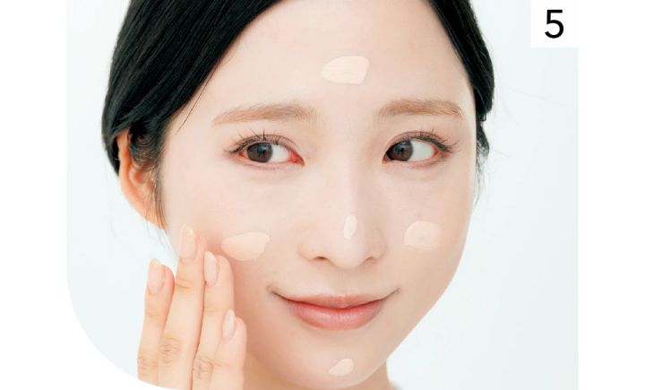 明るめのカラーを選択